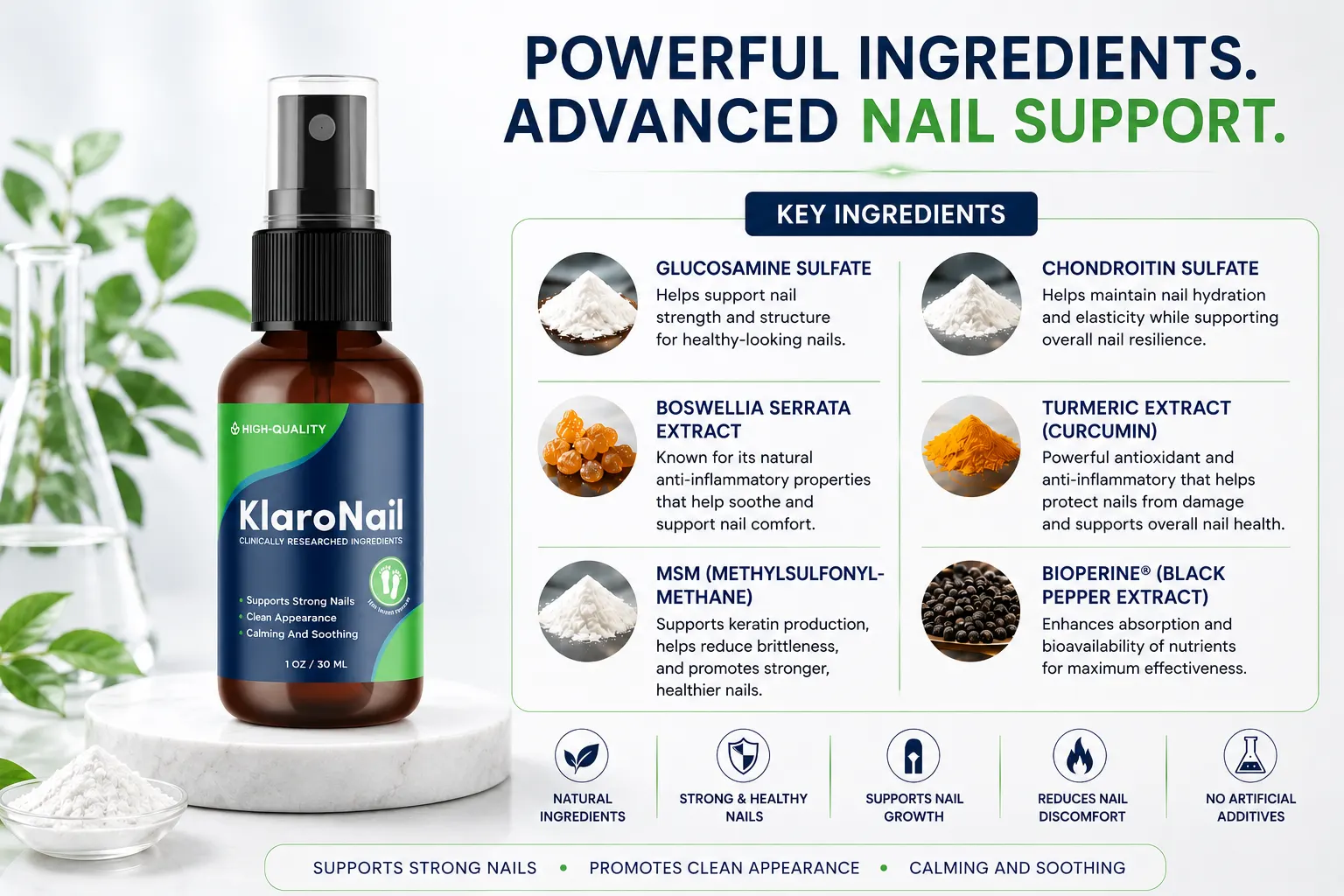 KlaroNail Botanical Nail Care Formula